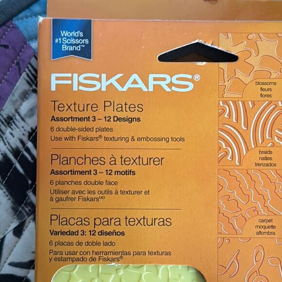 Fiskars Texture Plates Set - Picture 4 of 10